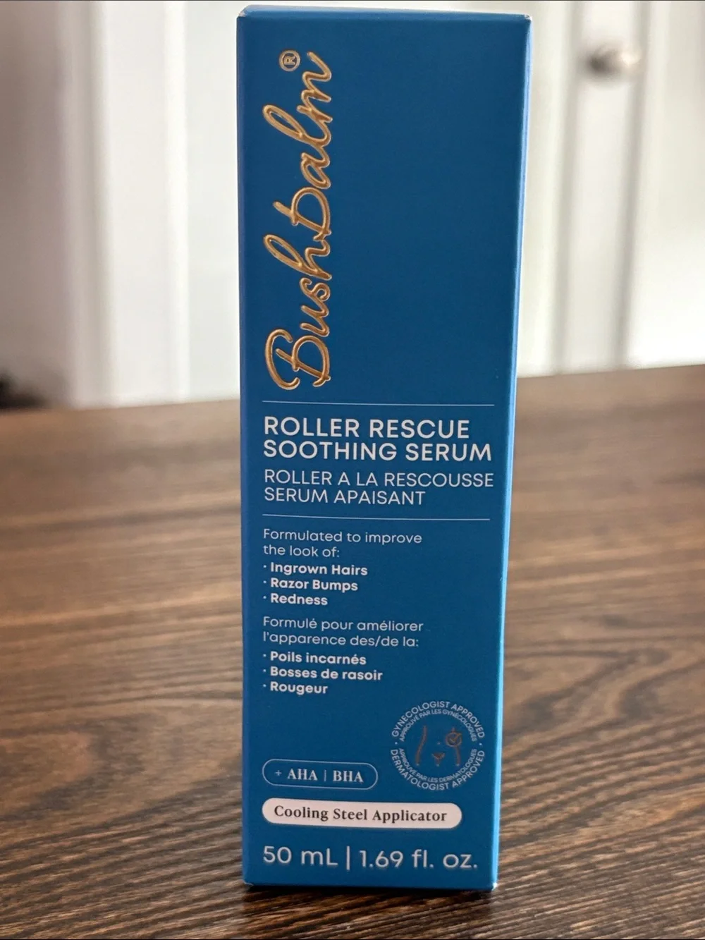 Bushbalm NIB Roller Rescue Soothing Serum - Blue